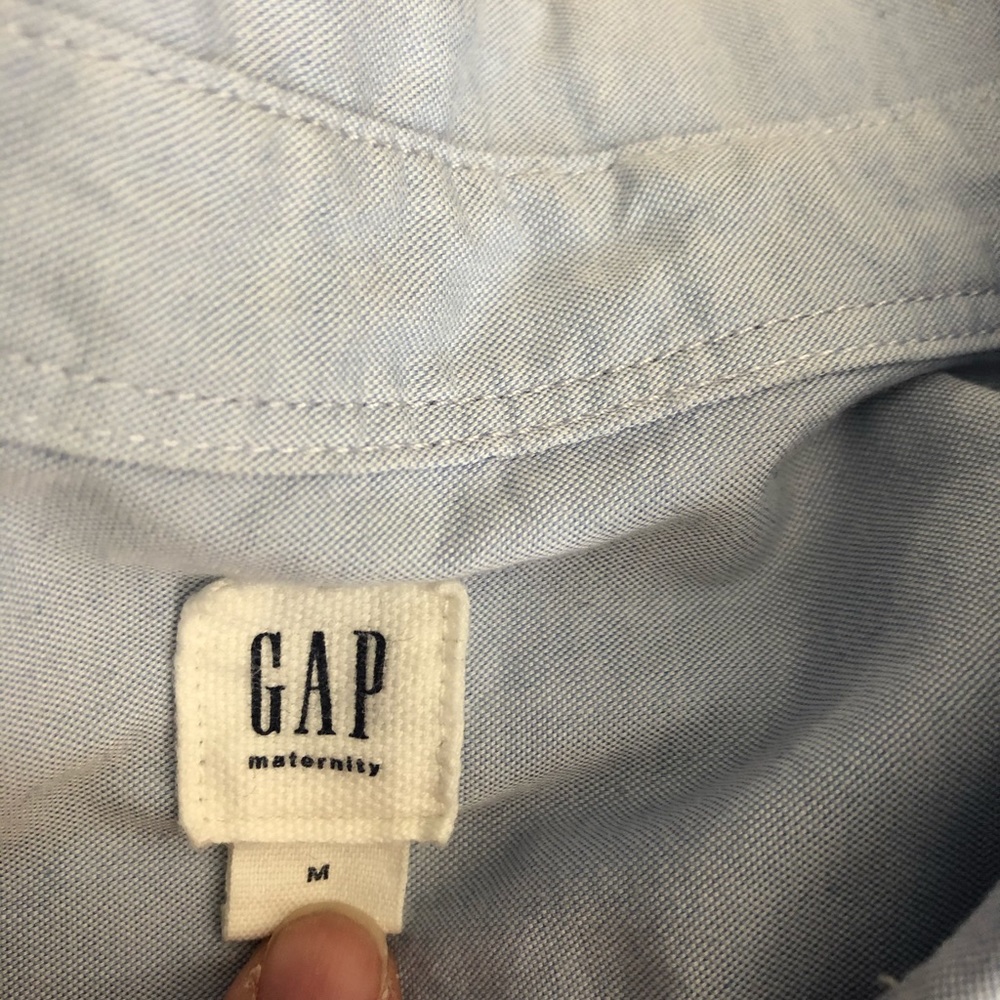 Maternity- Gap Button Down - image 2